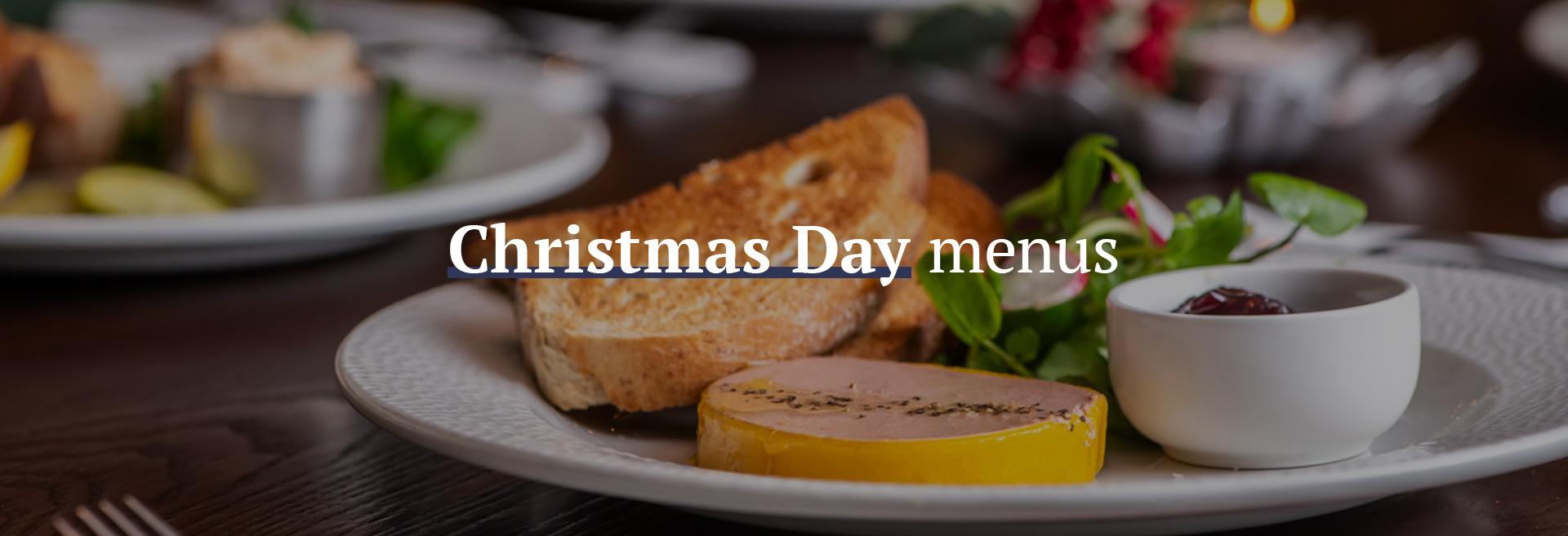 Christmas Day Menu at The Adelphi