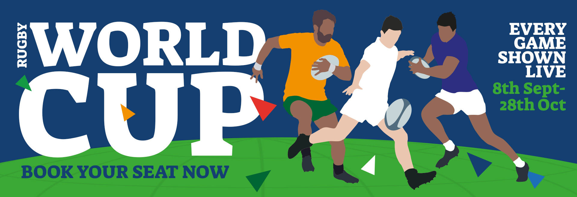 Watch the Rugby World Cup at The Adelphi